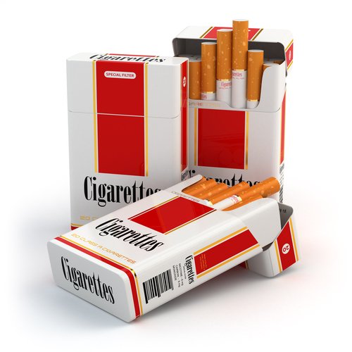 Uruguay's new cigarette boxes will only have the trademark of the company.